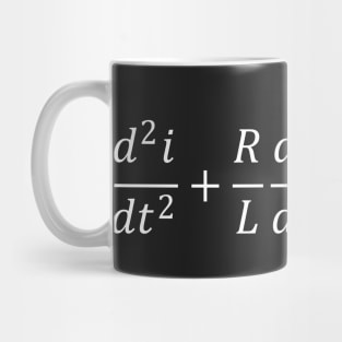 RLC Circuit, Differential Equation - Electrical Engineering Basics Mug